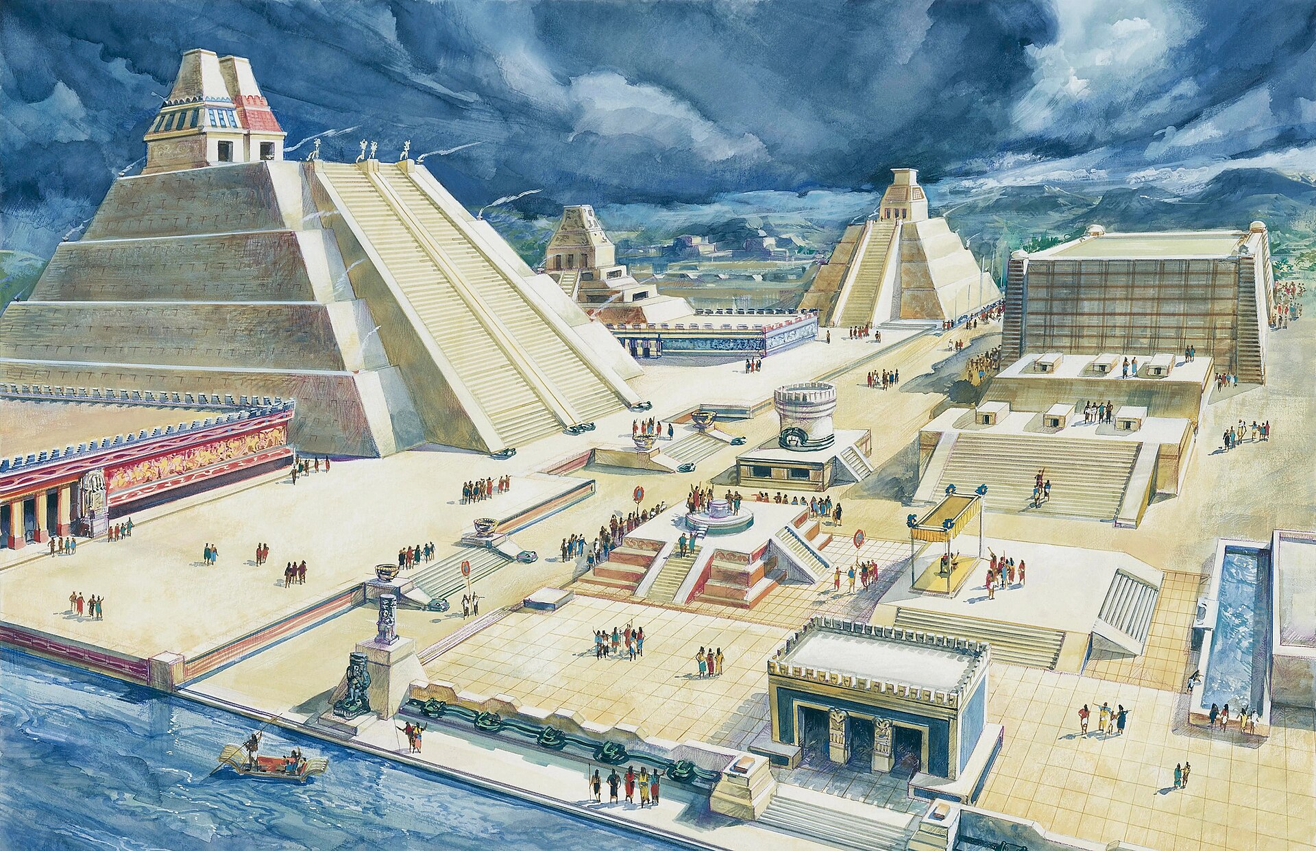 The Aztec Water System That Put Every European City to Shame | Missed ...