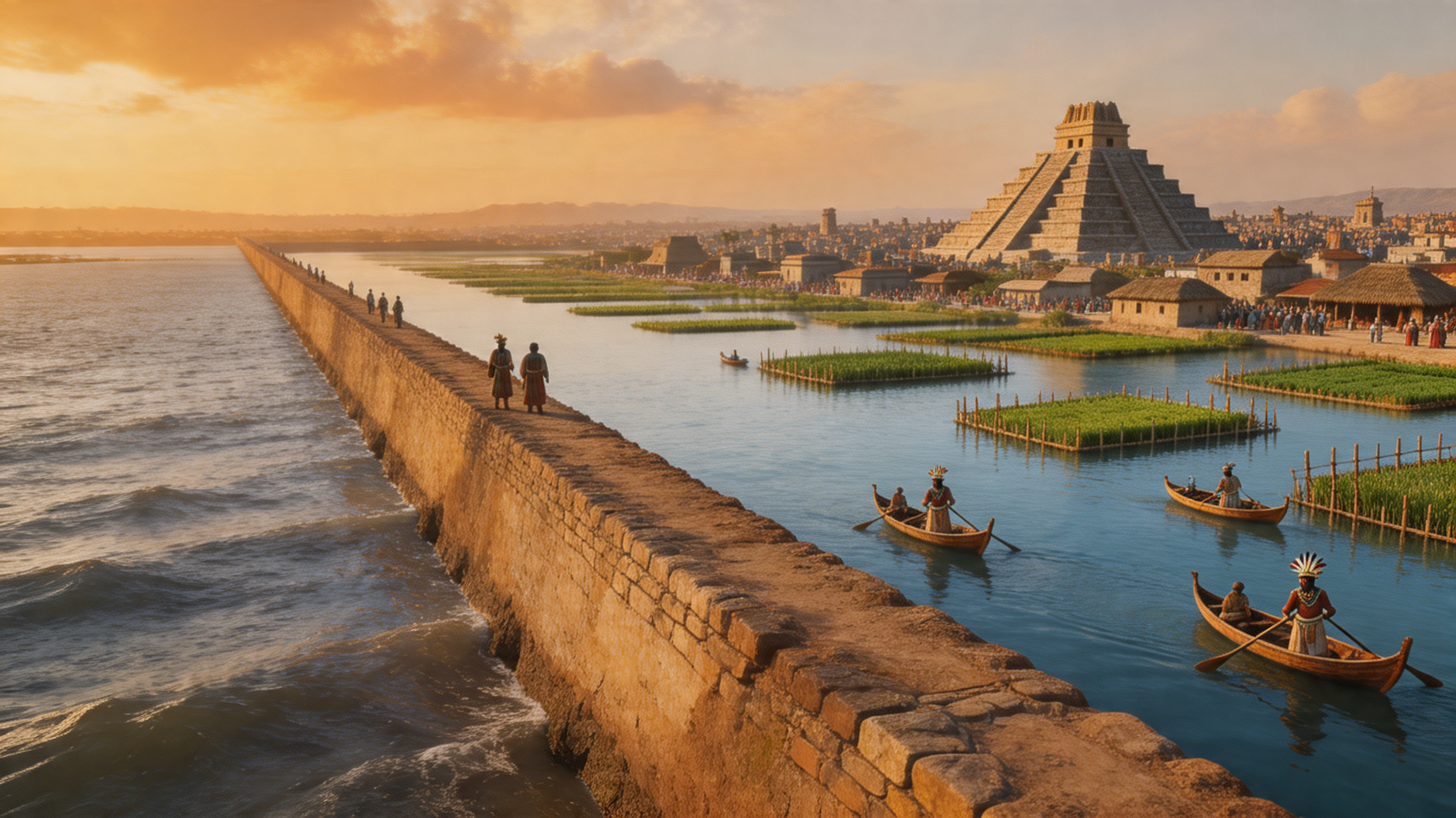 Aztec Water Storage The Aztec Water System That Put Every European City to Shame | Missed ...