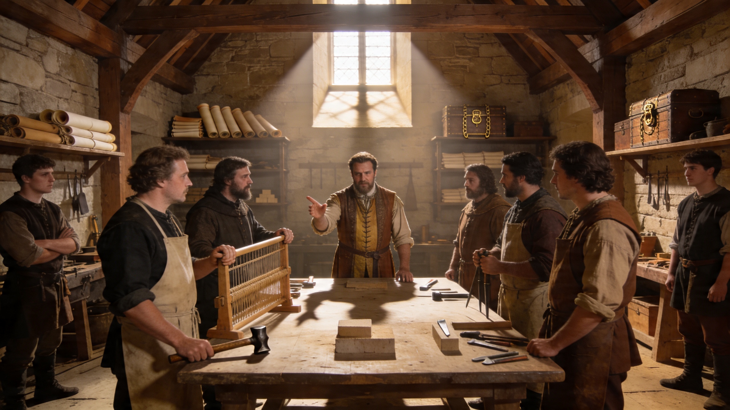 Guild Types Medieval Merchants Created Guilds That Controlled Entire Industries ...