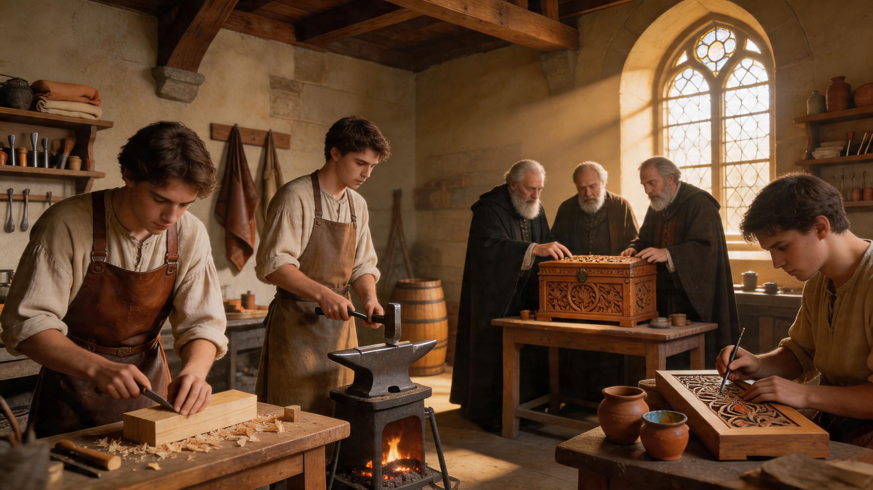 Medieval Merchants Created Guilds That Controlled Entire Industries ...